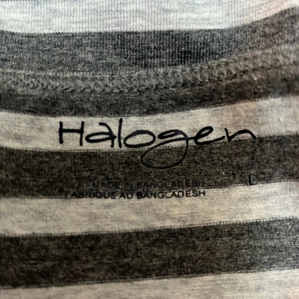 Halogen Gray Striped Cami - Picture 4 of 4